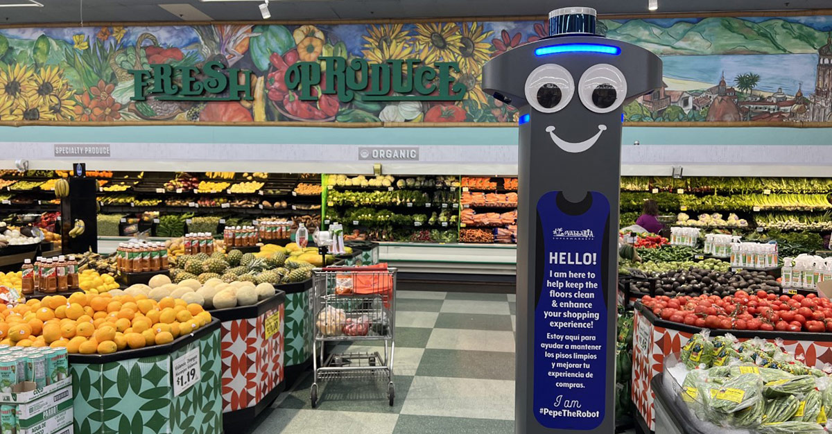 墨西哥超市测试獾技术的数据采集,自主机器人提高操作效率和购物体验
