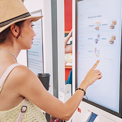 活跃的零售技术,连接产品和支付